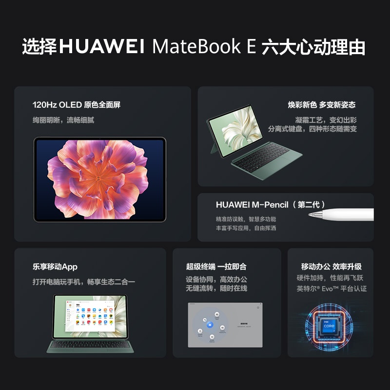 HUAWEI MateBook E 12.6英寸 2023款